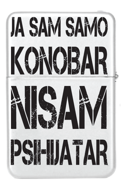 Ja sam samo konobar nisam psihijatar | Upaljač