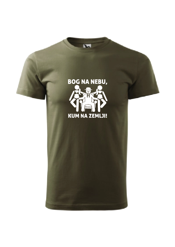 Bog na nebu kum na zemlji | Muška majica