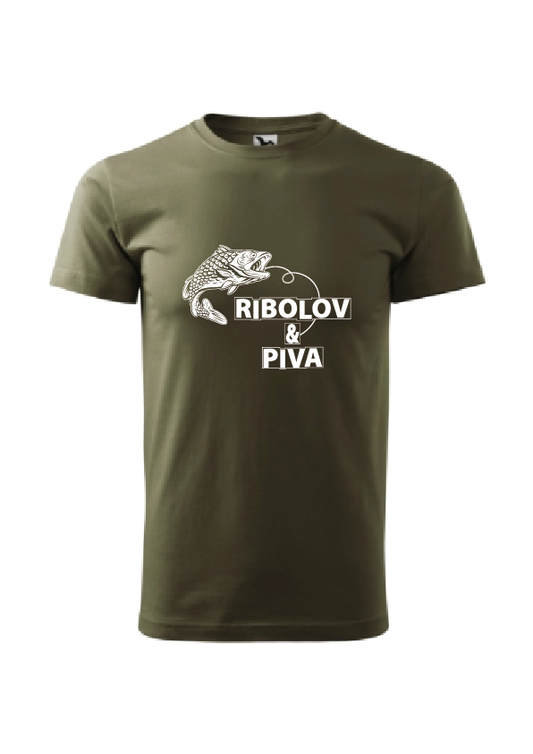 Ribolov i piva | Muška majica