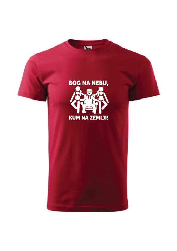 Bog na nebu kum na zemlji | Muška majica