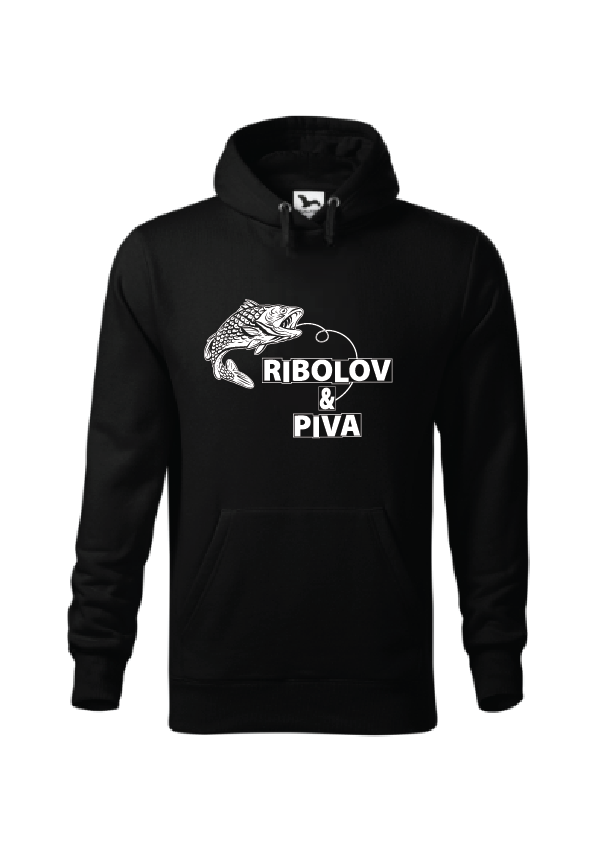 Ribolov i piva | Muška hoodica