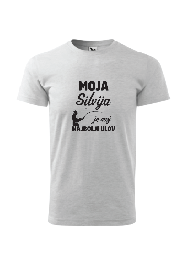 Moja (ime) je moj najbolji ulov | Muška majica