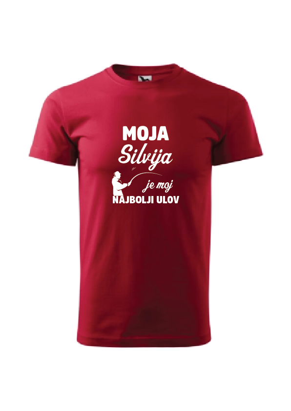 Moja (ime) je moj najbolji ulov | Muška majica