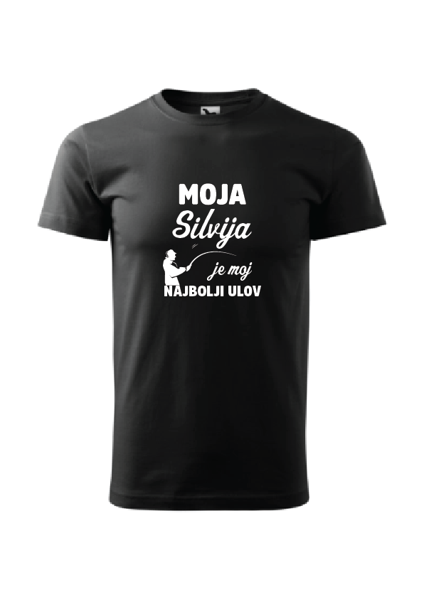 Moja (ime) je moj najbolji ulov | Muška majica