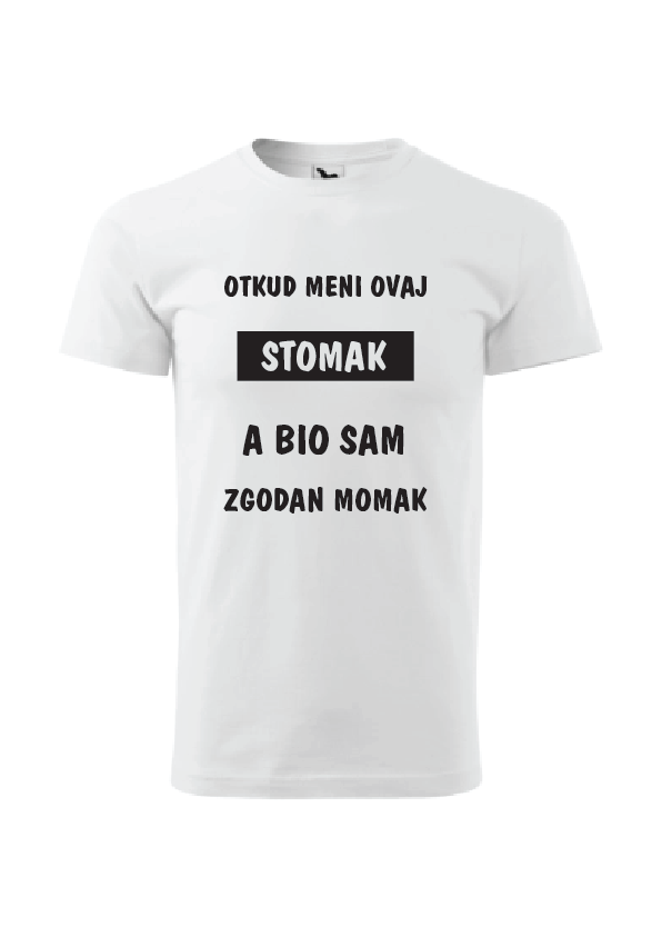 Otkud meni ovaj stomak | Muška majica