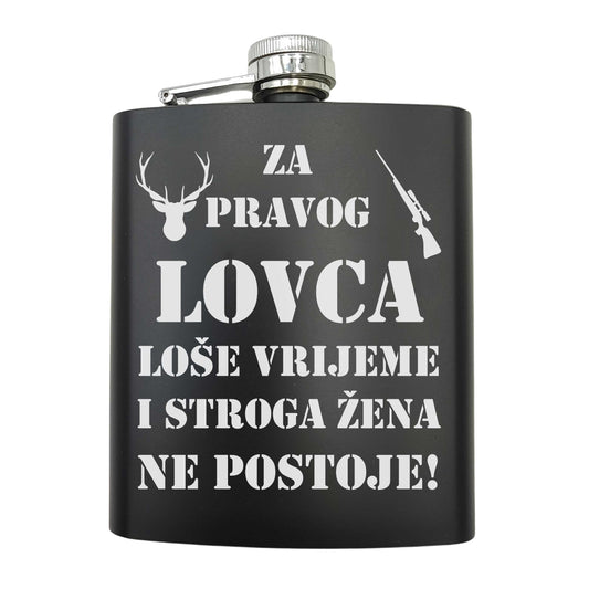 Za pravog lovca loše vrijeme i stroga žena ne postoje | Pljoska