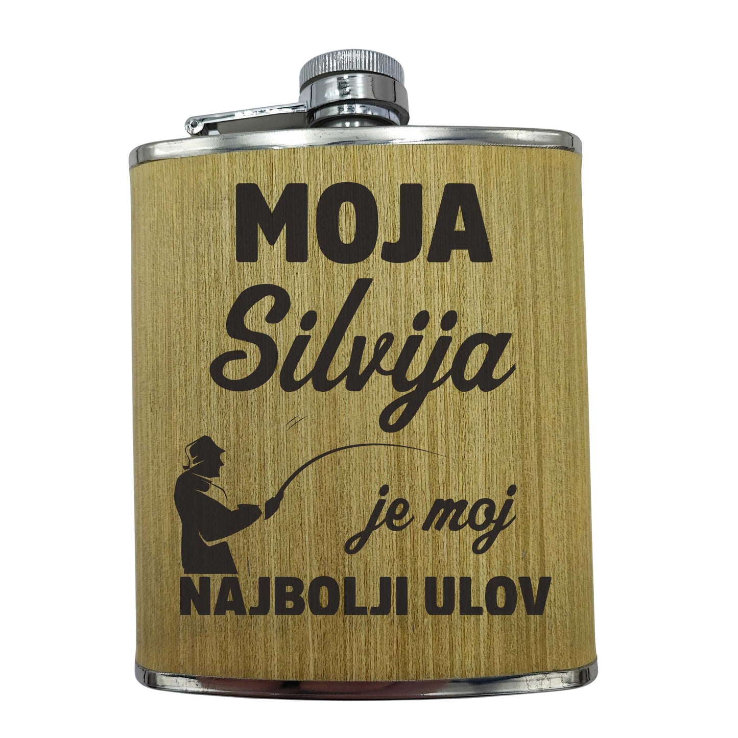 Moja (ime) je moj najbolji ulov | Pljoska