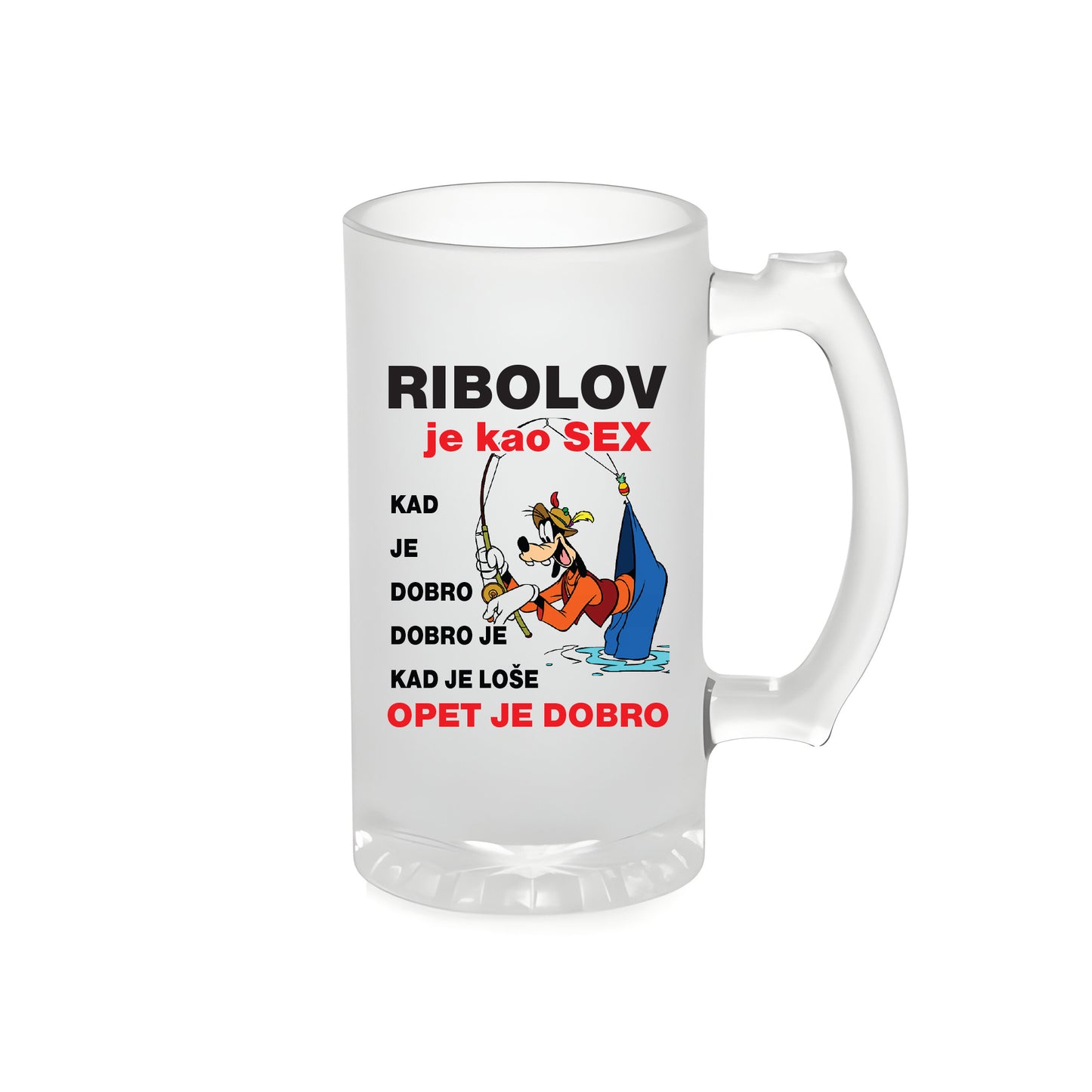 Ribolov je kao sex, kad je dobro dobro je. Kad je loše, opet je dobro | Staklena krigla